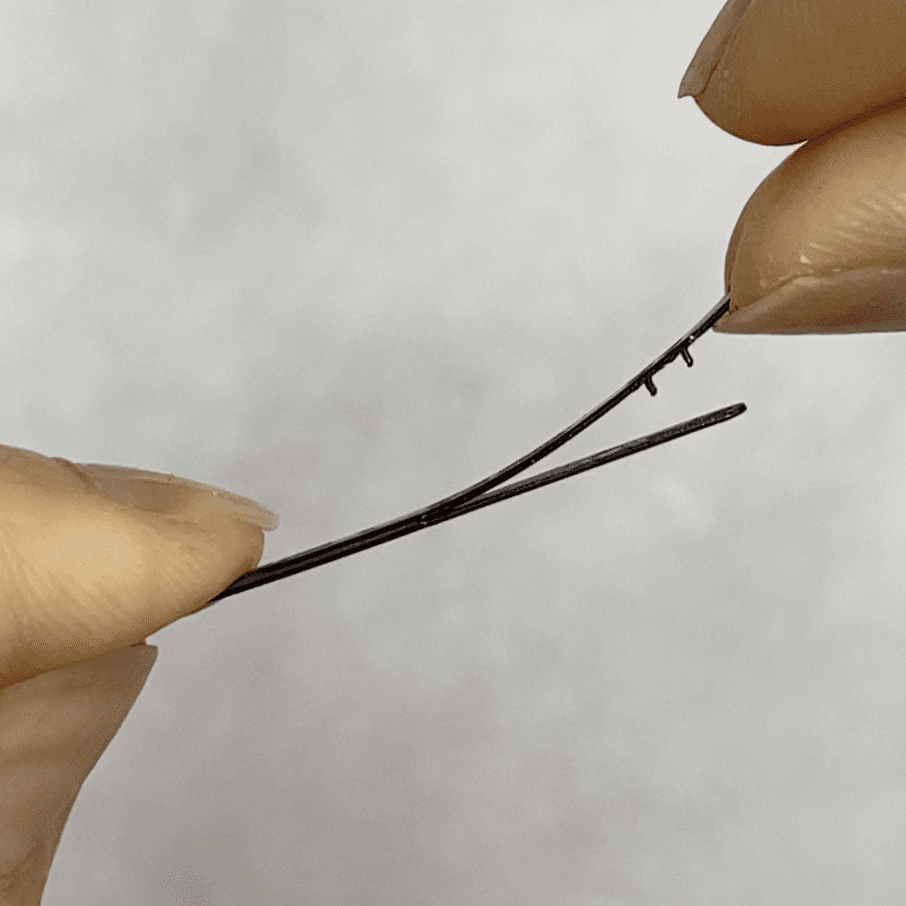 Split Needles for Leather Crafts - Two Prong Lacing Needles - 30 Pack
