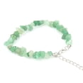 thumbnail image 1 of Nvzi Pulsera de cuentas hecha a mano, adecuada, pulsera ajustable de cristal de piedra natural vintage (verde), 1 of 5