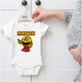 thumbnail image 5 of Retro PACMAN Video Arcade Game Drip Romper Boys or Girls Infant Baby Brisco Brands NB, 5 of 6