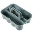 thumbnail image 3 of Nihenok 4 Packs Plastic Cleaning Supply Caddy, Multipurpose Portable Carry Caddy, Grey, 3 of 12