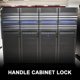 thumbnail image 4 of EeaseMX Cerradura de leva con manija tipo T para gabinetes de alta y baja tensión, cajas de distribución, aparamenta, gabinete de control con placa de bloqueo aleatoria (negra), 4 of 8