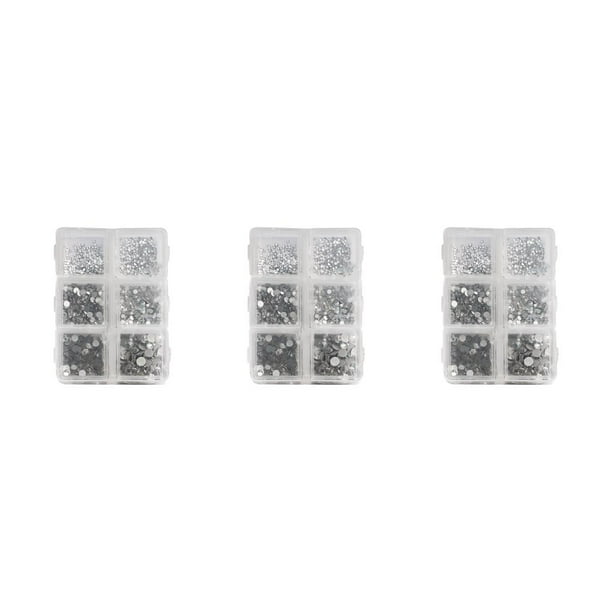 Vogacara 1 bolsa de cristal de fondo plano brillante personalizado diamantes de imitación para uñas DIY artesanía diferentes estilos dulce regalo para Type1 NO1 Vogacara CBP253380