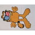 thumbnail image 7 of Garfield Classic Cartoon 4th of July Holiday  White Graphic Tee - 4XLB, 7 of 7
