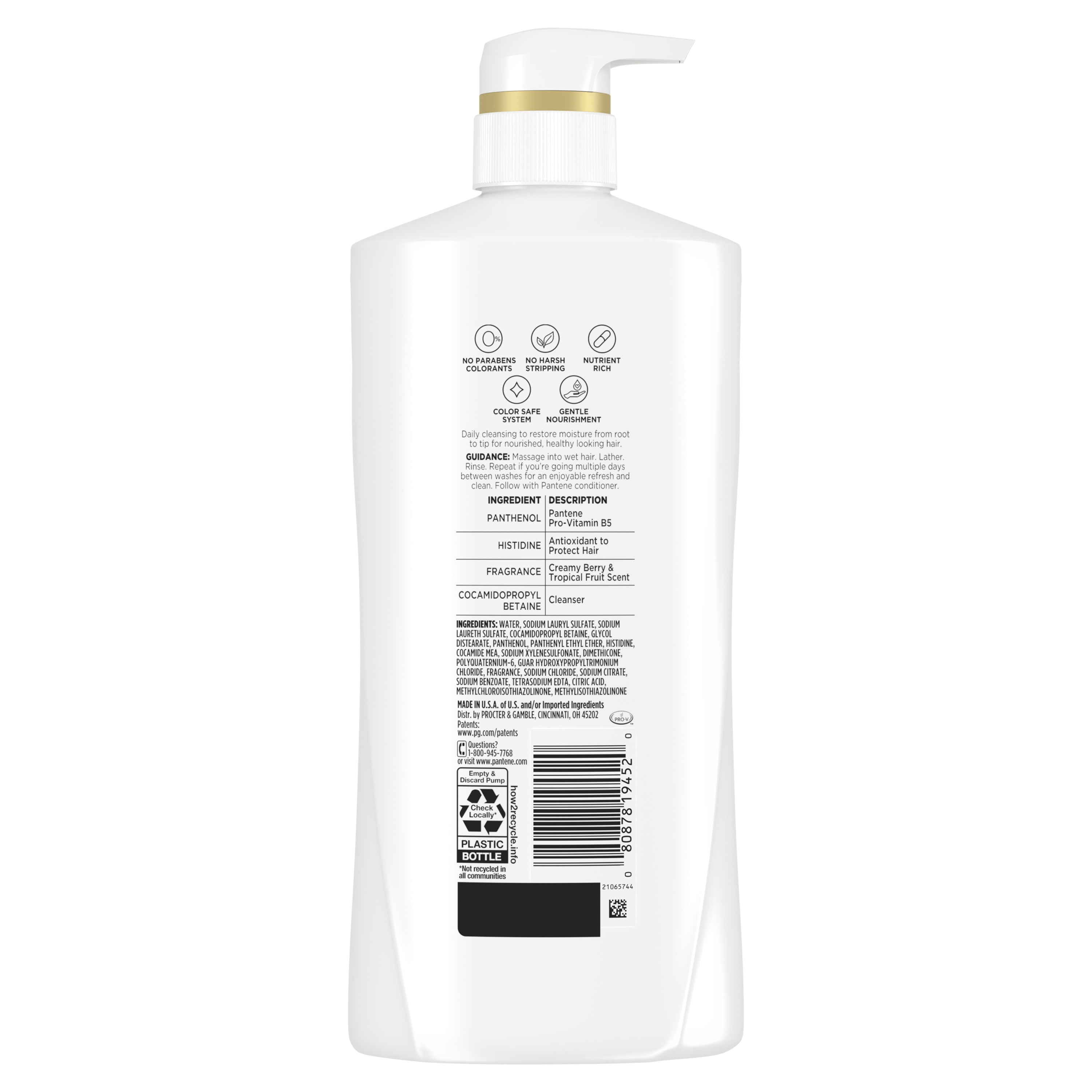 Pantene Pro-V Daily Moisture Renewal Hydration Shampoo - 23.6 fl. oz.