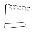 thumbnail image 2 of Xuanheng Doll Garment Rack Doll Clothing Storage Mini Clothes Rack Dollhouse Supplies Gold 13 Hangers, 2 of 8