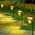 thumbnail image 5 of (Set of 2)Solar Outdoor Lights，High Quality,High Battery Life,LED Solar Garden Lights,Outdoor Decorations, Garden Decor for Yard, Patio, Landscape, Planter, Walkway, 9 lighting modes, 5 of 8