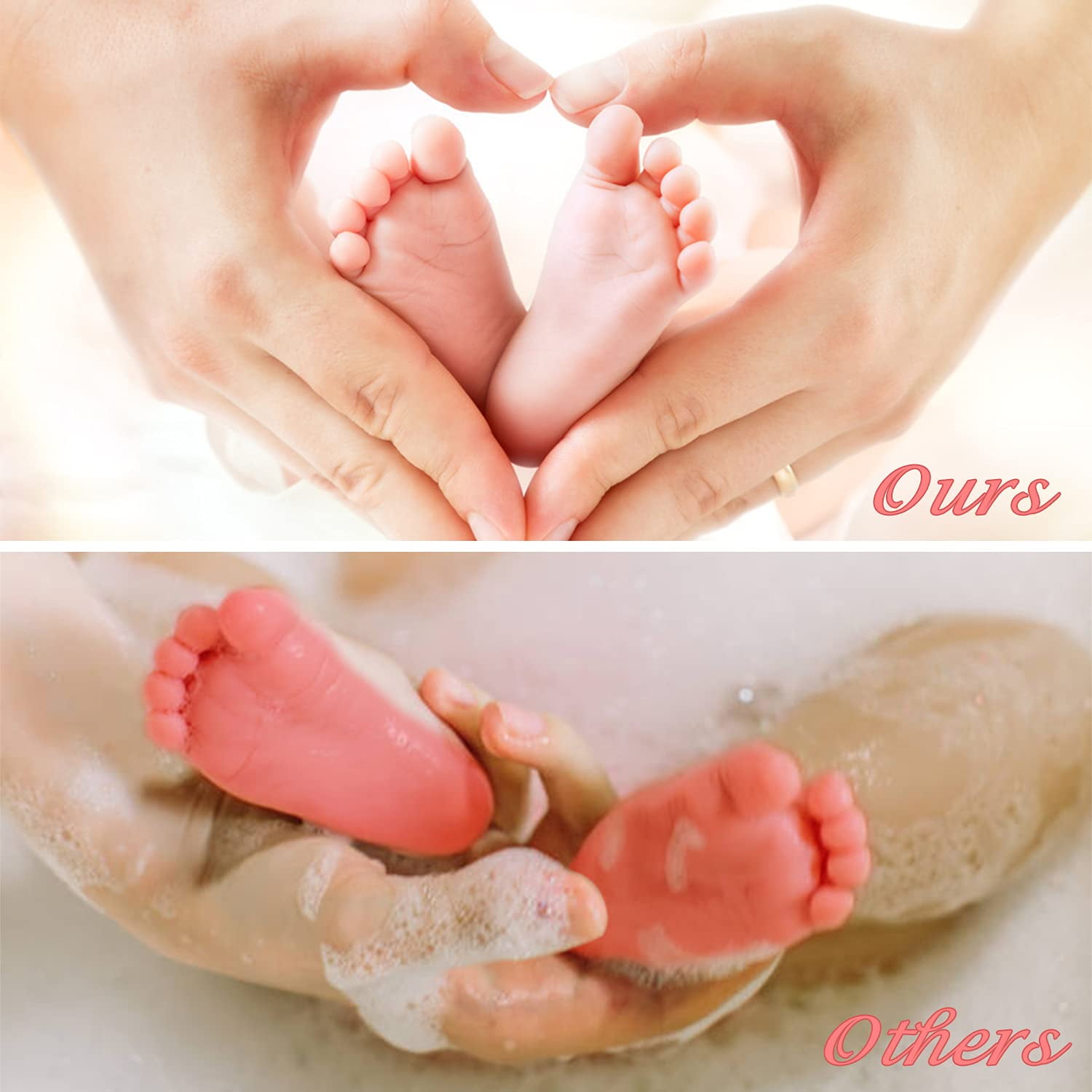 Ink for sales baby footprints walmart
