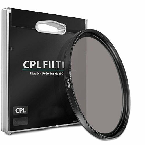 77mm CPL Circular Polarizer Filter for Sony 11-18mm f/4.5-5.6 DT Lens