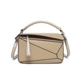 thumbnail image 4 of Bolso estilo puzle geométrico, minibolso tipo almohada, clásico, para mano, hombro, bandolera, para mujer, 4 of 5
