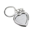 thumbnail image 1 of Photo Frame Couple Keychain Personality Photo Keyring Keychain Craft Blanks for Projects Split Key Rings Heavy Duty Key Rings Stretchy Key Holder Key Wrist Backpack Chain Women's Holder Thin Women, 1 of 4