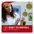 thumbnail image 4 of General Purpose Hooks, Large, Plastic, White, 5 lb Capacity, 12 Hooks and 18 Strips/Pack | Bundle of 2, 4 of 9