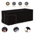 thumbnail image 6 of Tebru 62.2" x 27.2" x 29.9" Coffee Patio Furniture Cover, Weather Resistant, 6 of 8