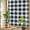Black, variant on Wild Plant Privacy Window Film, Decorative Stained Glass Window Film, Vintage Botanical Leaves Yellow Resuable Rainbow Static Cling for Home Bathroom Living Room Glass Door 17.7"x39.3"