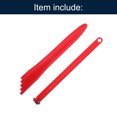 thumbnail image 3 of Uxcell 2 Pcs Canning Kits Included Magnetic Lid Lifter, Bubble Popper Bubble, Red, 3 of 7