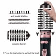thumbnail image 6 of Yiliangx 3-in-1 Hot Air Styler and Rotating Hair Dryer, Rotating Hair Dryer, Rotating Hot Air Brush, Hot Air Styler and 360 Rotating Hair Dryer, Rotating Hair Dryer Brush (Rose Red), 6 of 12