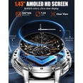 thumbnail image 2 of Reloj PODOEIL Military AMOLED Bluetooth Call de 1,43 pulgadas a prueba de agua, 2 of 9