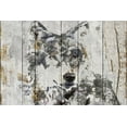thumbnail image 2 of Orlov, Irena 14x11 Gold Ornate Wood Framed with Double Matting Museum Art Print Titled - Wolf Gaze, 2 of 4