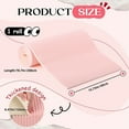 thumbnail image 2 of QZS Portable Soft Upholstered Wall Panel,1pack of Pink DIY Foam Headboard Panel,Decorative Wall Cushion Sticker for Bedroom,78.7x15.75x0.47In, 2 of 6