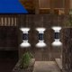 thumbnail image 5 of 4Pcs Solar Wall Lights Up & Down Lamp Decor Waterproof Garden Outdoor Fence Yard Light, 5 of 5
