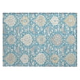 thumbnail image 2 of Addison Rugs Chantille Indoor/Outdoor Transitional Geometric, Abstract Teal Washable Rectangle Rug, 1'8" x 2'6", 2 of 6