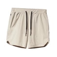 thumbnail image 4 of Pantalones cortos deportivos para hombre para correr y hacer deporte con bolsillos para la playa y el ejercicio. L, 4 of 9