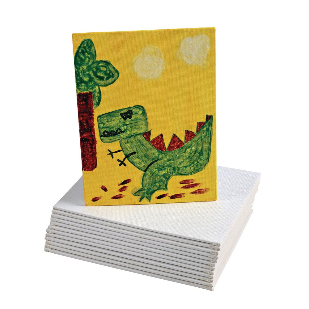 Colorations 6\" x 8\" Canvas Panels Set of 12