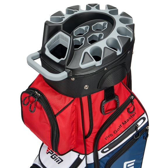 PGM Golf Cart Bag 14 Way Organizer Divider Silent Top Waterproof Bag/Blue