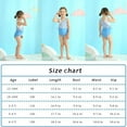 thumbnail image 4 of Happy Town V-Neck Breathable Polyester, One-Piece Swimsuit (Girl's), Size 2-3 Years, 4 of 7