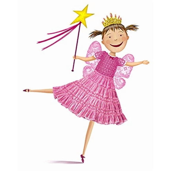 Pinkalicious Edible Cake Topper Frosting 1/4 Sheet Image