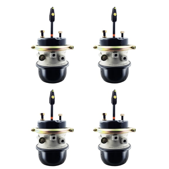 4 x Long Stroke Air Brake Chamber 3" Type 3030 Welded Clevis Replace GC3030LCW