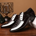 thumbnail image 5 of Leesechin Fashion Men's Casual Pointed Comfy Leather Shoes Casual Shoes, 5 of 6