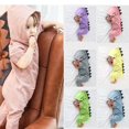 thumbnail image 1 of Baby clothes Hooded Dinosaur Jumpsuit Baby clothes Newborn Infant Baby Boy Girl onesie Romper Jumpsuit Outfits Baby BodysuitsYellow12M-80 He Qiyong unisex, 1 of 1