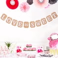 thumbnail image 4 of FRCOLOR Garland banner LOVE IS SWEET Garland Banner Banner Decoration for Wedding Ceremony,5.31"X4.13"X0.04", 4 of 5