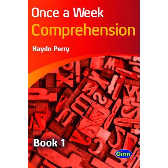 Pre-Owned Once a Week Comprehension Book 1 (International) (Once A Week Comprehension International New Edition) Paperback