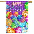 thumbnail image 2 of Briarwood Lane Painted Easter Eggs Holiday House Flag, 2 of 4