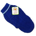 thumbnail image 2 of Fashion Pet Cable Knit Dog Sweater - Blue, 2 of 2