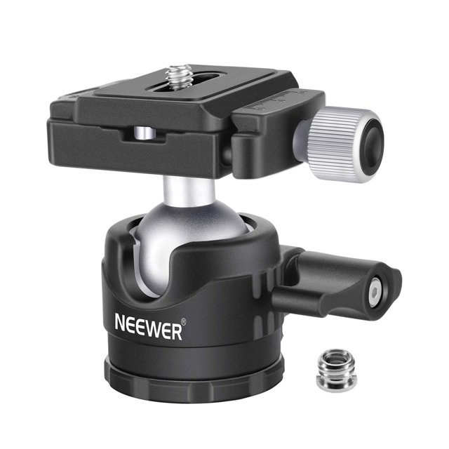 Trípode con CABEZA ESFÉRICA NEEWER 28 mm perfil bajo 5 kg de carga cámara réflex digital