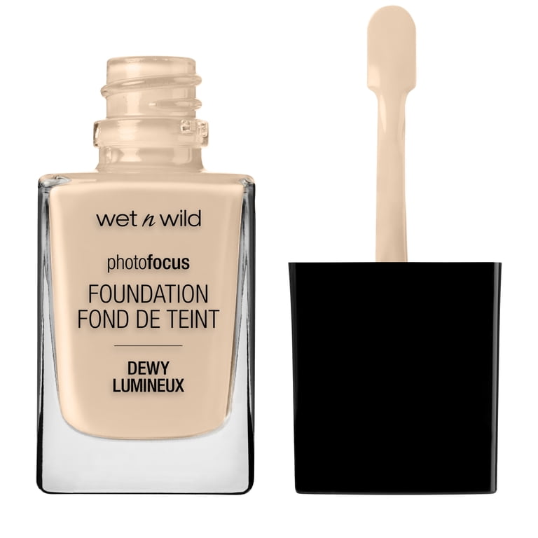 wet n wild, Dewy Liquid Foundation, Nude Ivory, 0.95 fl oz