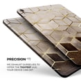 thumbnail image 3 of DesignSkinz Modern Gold Hex V1 Full-Body Skin Decal Wrap Cover for iPad Mini 4 (A1538/A1550), 3 of 4