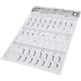 thumbnail image 4 of HUGFEGWE Clarinet Fingering Chart Clarinet Finger Chart,Clarinet Fingering Chart Poster Beginners Training Chart Chord Fingering Chart Poster Musical Instrument Accessories(Clarinet Chord CJB91-16238, 4 of 9