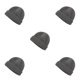 thumbnail image 1 of Gorros de punto de otoño Qarigey gorro informal de lana jersey elástico Hip hop hombres, 1 of 4