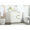 thumbnail image 2 of 30 inch single bathroom vanity in white, 2 of 8