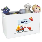 Open Top Toy Box - Fire Truck