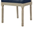 thumbnail image 6 of Rustic Manor Saad Linen Upholstered Dining Chair (Set of 2), Navy Farmhouse Modern Dinner House, 6 of 8