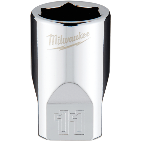 UPC: 0045242565474 | Milwaukee-45-34-9037 1/4 in. Drive 11mm Metric 6-Point Socket