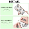 thumbnail image 6 of White Halloween Skull Pumpkin Spider Pattern Dish Drying Mat for Kitchen 1 Pack, Ultra Absorbent Microfiber Dishes Drainer Mats,16"x18", 6 of 6