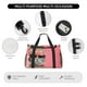 thumbnail image 4 of Disketp Cool Cat Pink Sunglasses Bolsa de Viaje Tipo Duffle, Bolso de Mano para Fin de Semana para Mujer, Bolsa de Gimnasio Ligera para Hombre, Esencial para Viajes, 4 of 7
