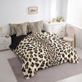 thumbnail image 3 of Manfei Leopard Print Bedding Comforter Set 7-Piece for Female Men,Jungle Animal King Bedding Sets,Old Fashion Ultra Soft Bed Sheets,Ultra Soft Home Decor,Reversible, 3 of 8
