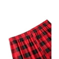 thumbnail image 6 of Family Pajamas Buffalo Plaid Matching Pet Pajamas Set Christmas Red Pajamas Button Matching Pajamas, 6 of 9