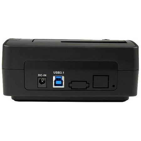 StarTech.com - USB 3.1 Hard Drive Docking Station - Black